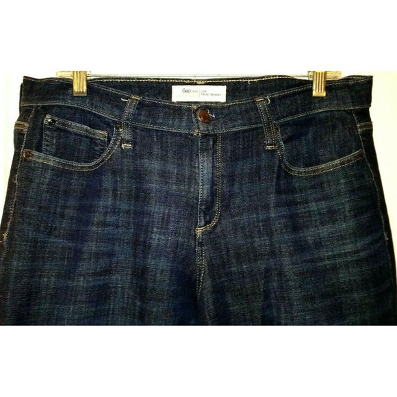 GAP 1969 32/14R Dark Indigo True Skinny Stretch Jeans 27" inseam - Picture 3 of 6